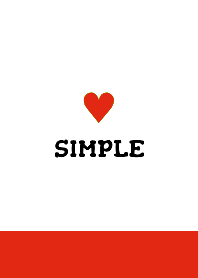 SIMPLE COLOR HEART THEME 110