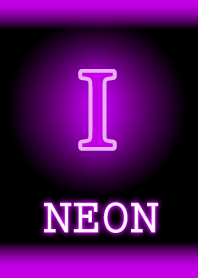 I-Neon Purple-Initial