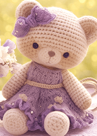 Relaxing moments bear_pink