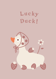 Lucky duck_pink