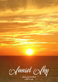 Beautiful Sunset sky