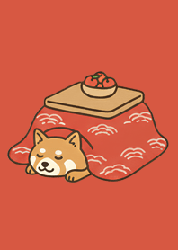 最愛暖桌♡我的柴犬與小夥伴們9