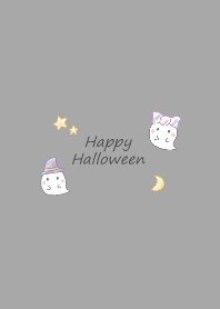 Halloween ghosts -gray-