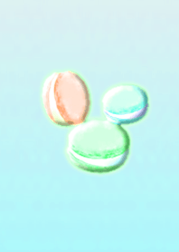 Macaron Green Blue @ Winter Feature