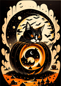 halloween cat 396339