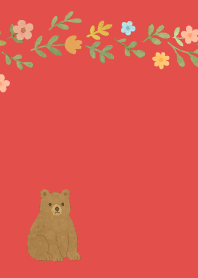 Nordic Animal06 on red