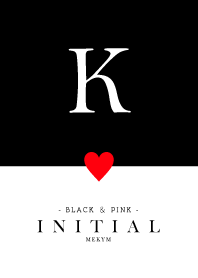 INITIAL K -BLACK&RED-