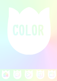 bw color rainbow  R16