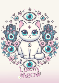 Somehoww : LUCKY NEKO & EVIL EYE (Blush)