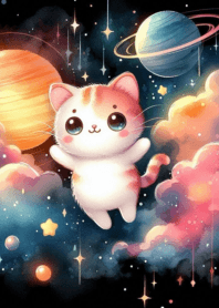 Cute cat galaxy no.59