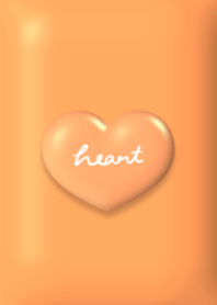 Orange Heart Theme