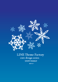 cute design series -snow night-
