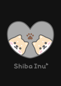 柴犬 墊 [黑色]