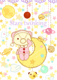 Stars twinkling