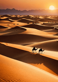 Desert sunset   9A9aAa