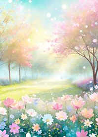 Beautiful real scenery(Spring-809)