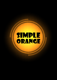 Simple orange in black theme vr.3 (jp)