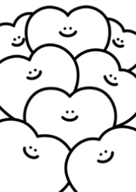 TM X DOODLE LOVE BLACK AND WHITE
