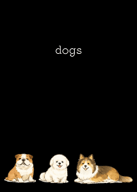 black 犬は癒してくれる02