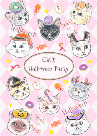 Cat's Halloween Party.