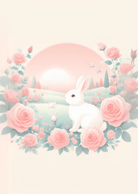 兔子和玫瑰 28