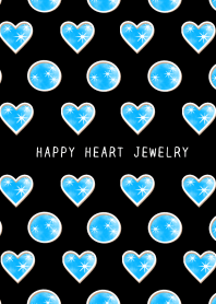 HAPPY HEART JEWELRYj-LIGHT BLUE-BLACK