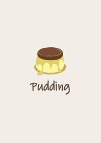 Simple original pudding