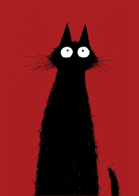 Sooty the Long Cat: Watching You.