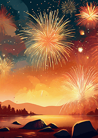 Beautiful Fireworks Theme#394