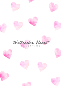 Watercolor Heart -VALENTINE-