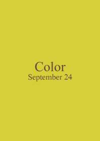 Color September 24