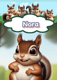 Nora Squirrel Green01