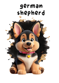 Cute german shepherd  So Cool Theme (JP)