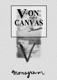 V on Canvas -Paint-