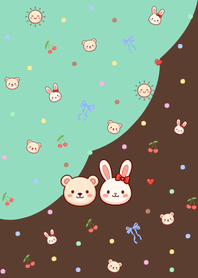 Bunny & Bear_Brown&Green.2