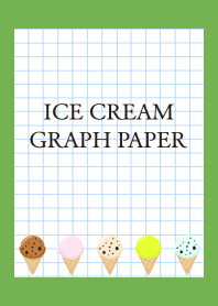 ICE CREAM GRAPH PAPERj-GREEN-YELLOW