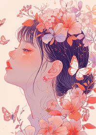 花叢中的美少女 1