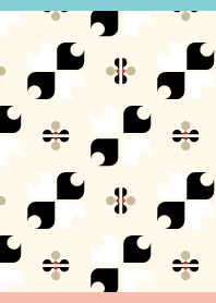 Beautiful pattern on P&B