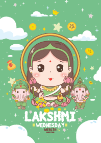 Wednesday Lakshmi&Ganesha x Wealth