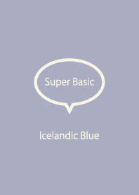 Super Basic Icelandic Blue