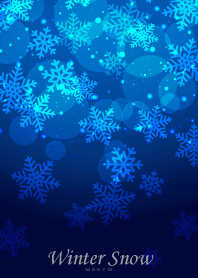Winter Snow 2 -BLUE- #2020