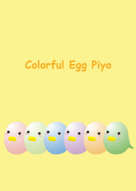 Colorful Egg Piyo