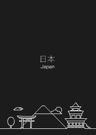 Japanese cities(black)