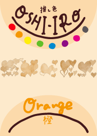 I found my OSHI-IRO , Orange-89.