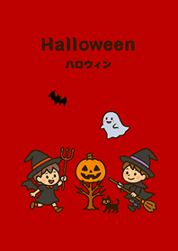 Cute Magical Halloween(red)