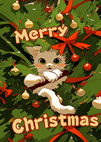 cute Merry Christmas Hide and seek1