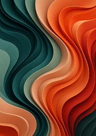 Serene Layers: Abstract Wave Modern@7