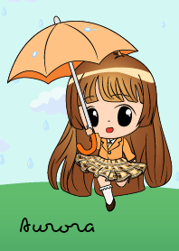 Aurora Rainy Girl