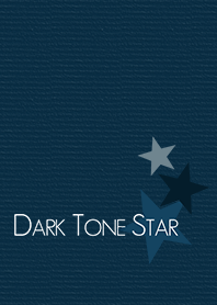 DARK TONE STAR*dark-blue