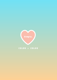 화려한 그라데이션/여름바다